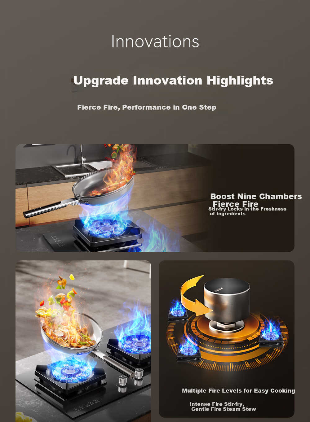 Royalstar Gas Stove, Dual Burner for Home Use, 5.0kW High Heat Output, Built-In And Countertop Dual-Use, Independent Timer on Both Sides, JZY-B51 6