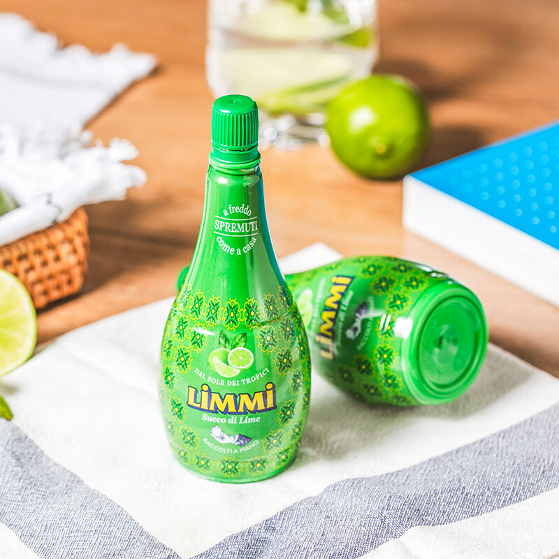 丽米（LIMMI）意大利进口青柠汁125ml 柠檬汁烘焙蛋糕调味调酒冲饮维生素C 