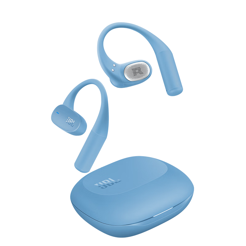 JBL Sense Lite Comfort Edition [Wang Chuzhen's Choice] Earbuds Bluetooth Headphones, Sports Running Wireless Open-Style Non-Bone Conduction, Gift Recommendation, Blue