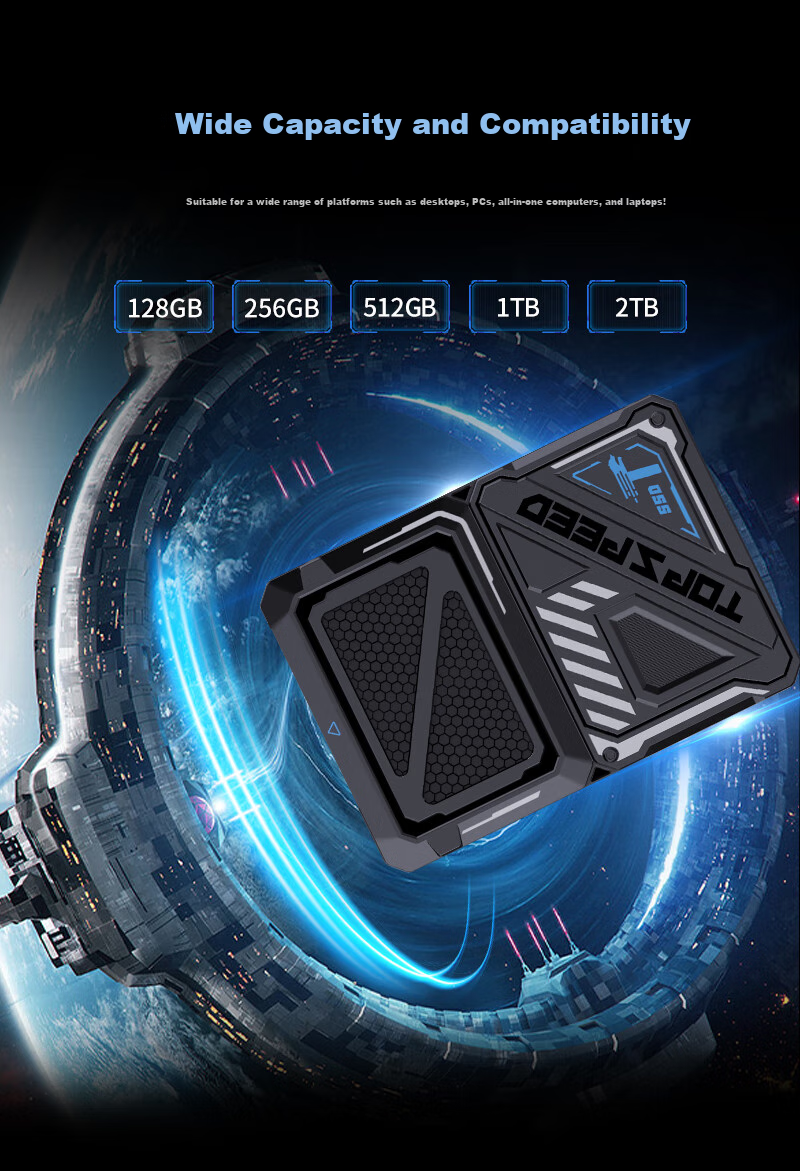 TANLR 128GB SSD Solid State Drive, SATA 3.0 Interface, High-Speed TLC Particles, Read Speed 540MB/s, Desktop And Laptop Storage Accessory, Leopaard T560 Series 5