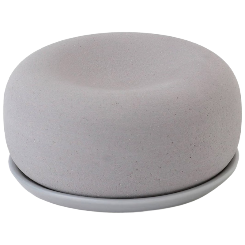 MUJI Aromatherapy Stone Ceramic Diffuser Stone Essential Oil Indoor Fragrance Romantic Ambiance Art Gray