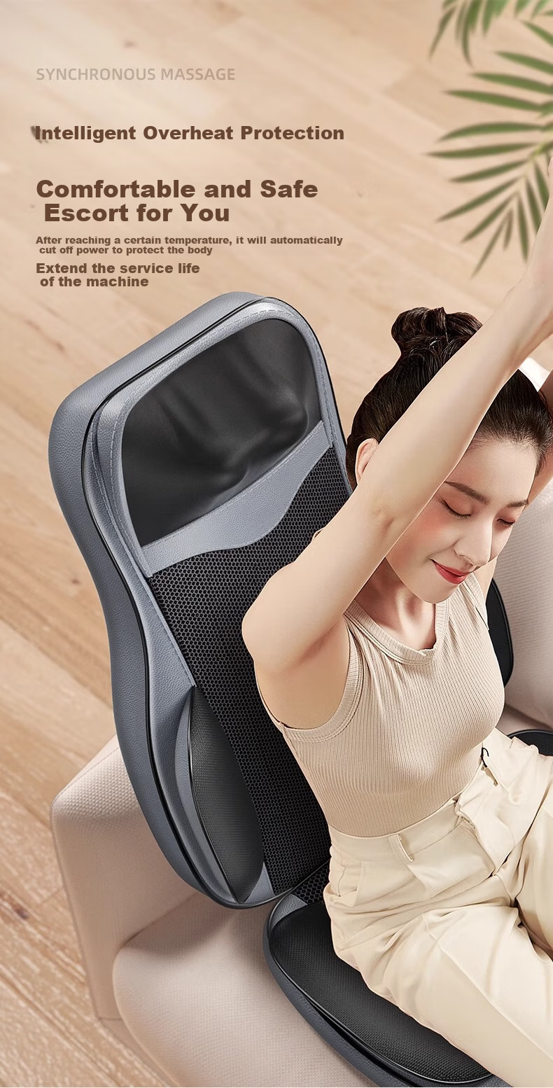 AUX Massage Cushion Pillow K48-1 Gift Box Edition, Cervical Spine Massager, Shoulder And Waist Back Massager, Kneading And Squeezing Massage Device, Mid-Autumn Festival Gift 10