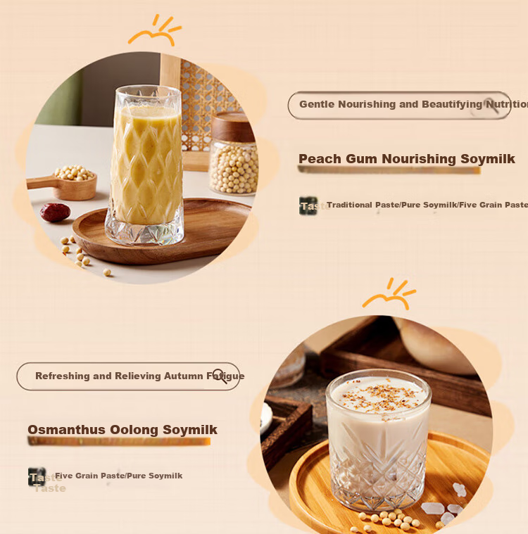 Joyoung Home Use 1L Quiet Blender Soy Milk Maker Food Processor, 22-Minute Fast Soy Milk Maker DJ10X-D285 17