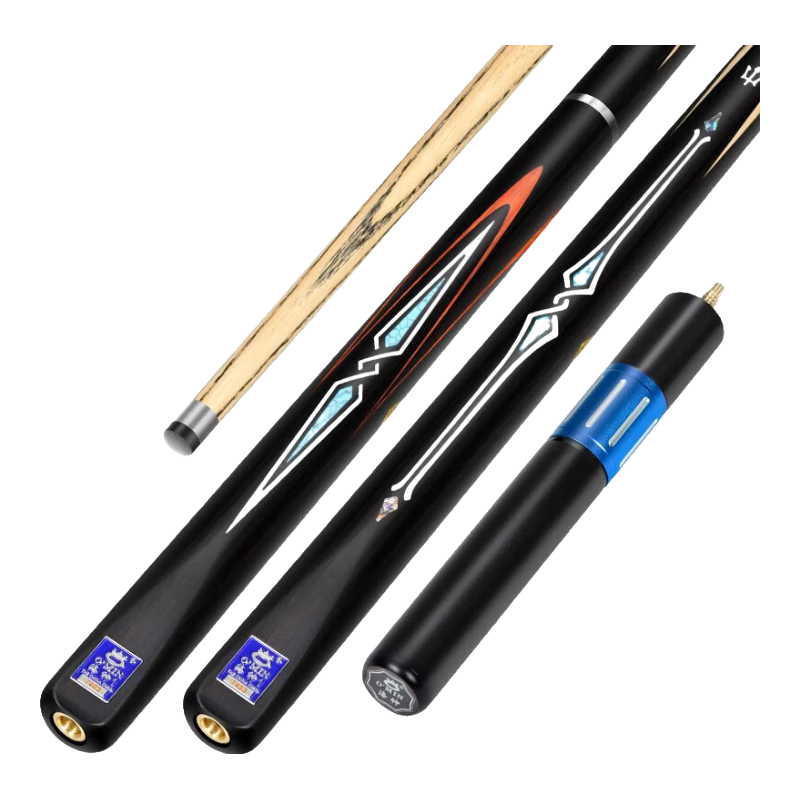 Aomi Sea God Split Billiard Cue, Black 8 Snooker Cue, Small Tip, 16 Color Ball Cue, Snooker Pool Cue, 9.5mm