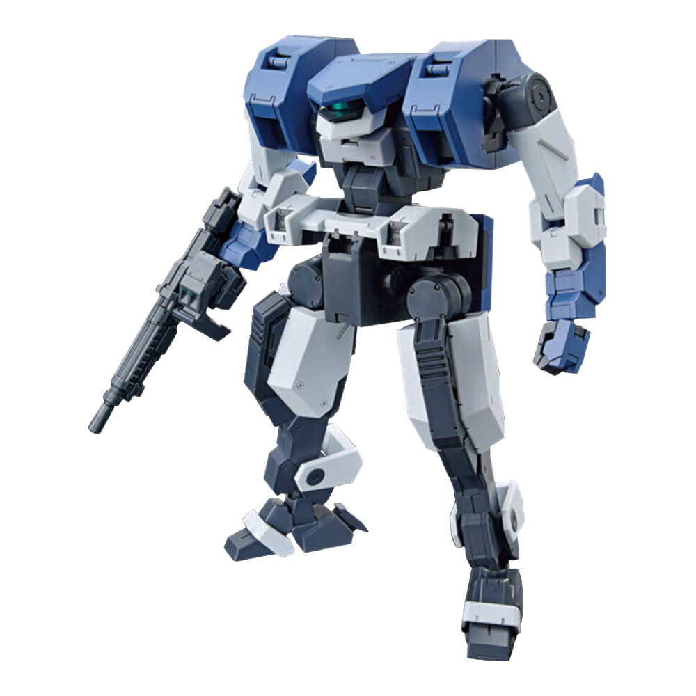 BANDAI HG Gundam Snow Eagle Jotarou Blue Gundam Assembly Model