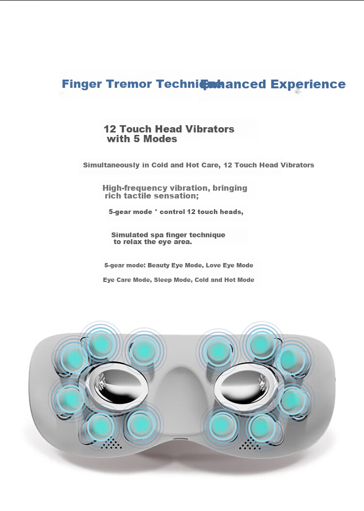Breo See5K Eye Massager Eye Care Device with Professional Eye Health Exercise Mode and Hot Compress 7