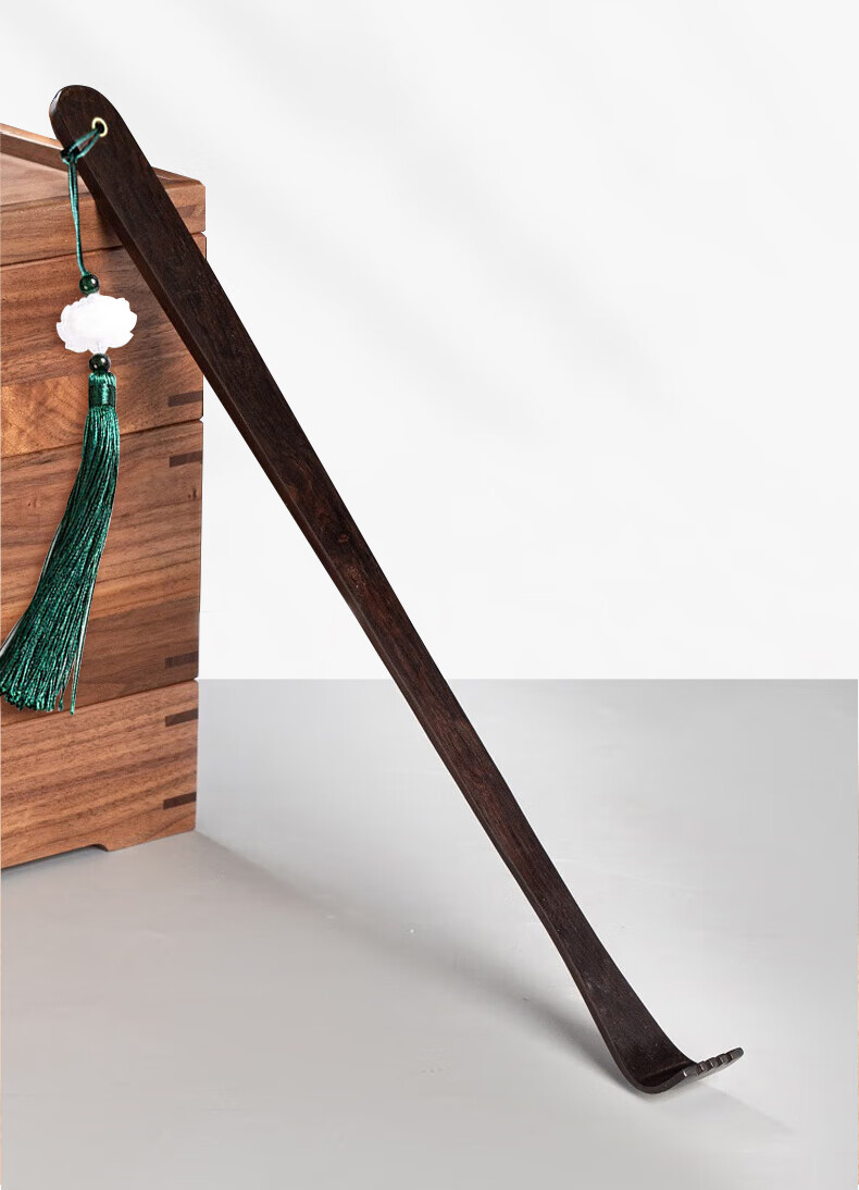 Baoshi Purple Sandalwood Back Scratcher, Self-Scratching Tool for Elderly, Back Scratcher Made of Sandalwood 2