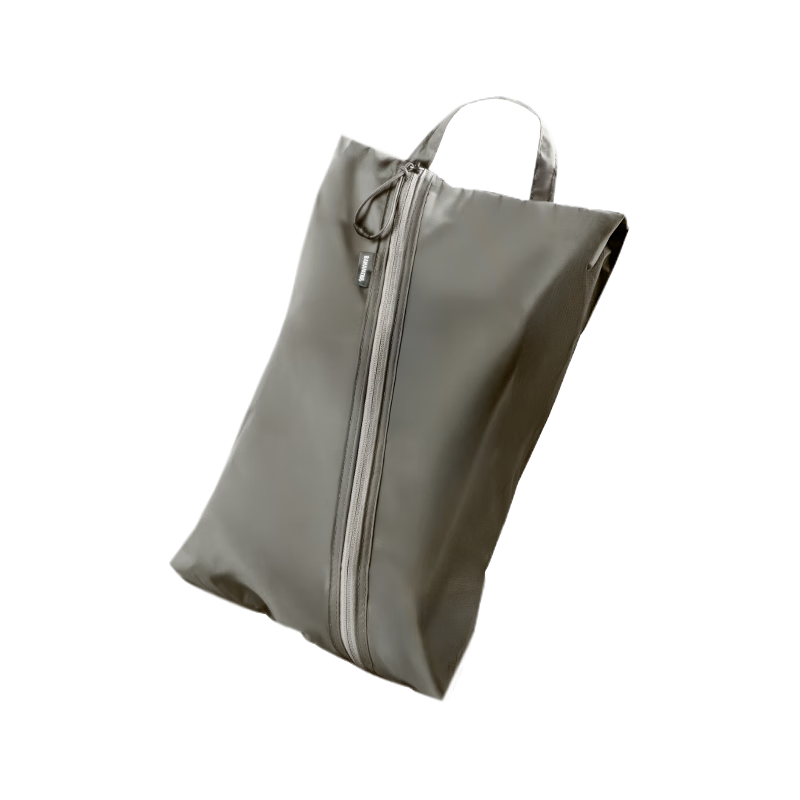 BANANA TRIP Shoe Storage Bag, Travel Business Trip Shoe Organizer, Sports Fitness Self-Storing Dustproof Shoe Bag, Olive Gree
