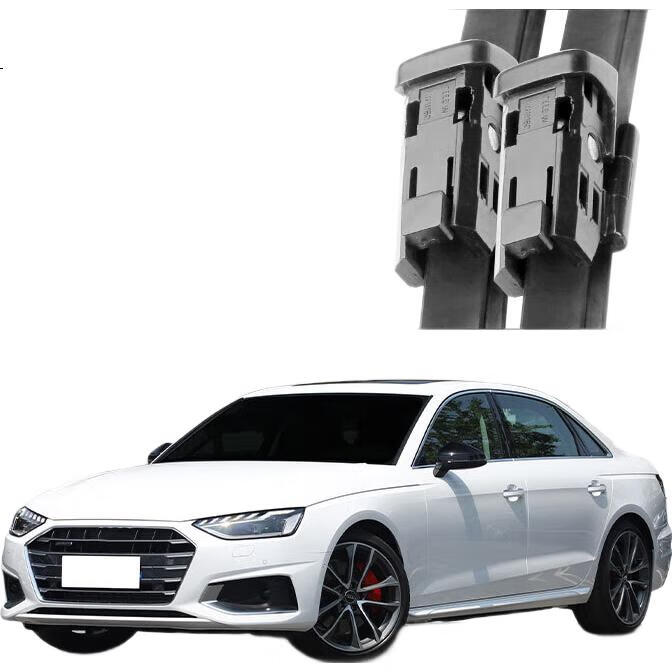 Aolin Windshield Wiper for Audi A4/A4L [2009 Model to Present], Specially Designed Wiper Blades for Audi A4/A4L, Original Size Windshield Wipers