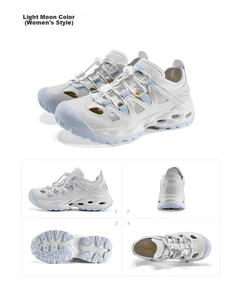 Jeep River Tracing Shoes for Men And Women, Outdoor Breathable Hiking Shoes, Women's Amphibious Quick-Dry Crocs-Style Shoes, Non-Slip Wear-Resistant Mountaineering Shoes for Wome 22
