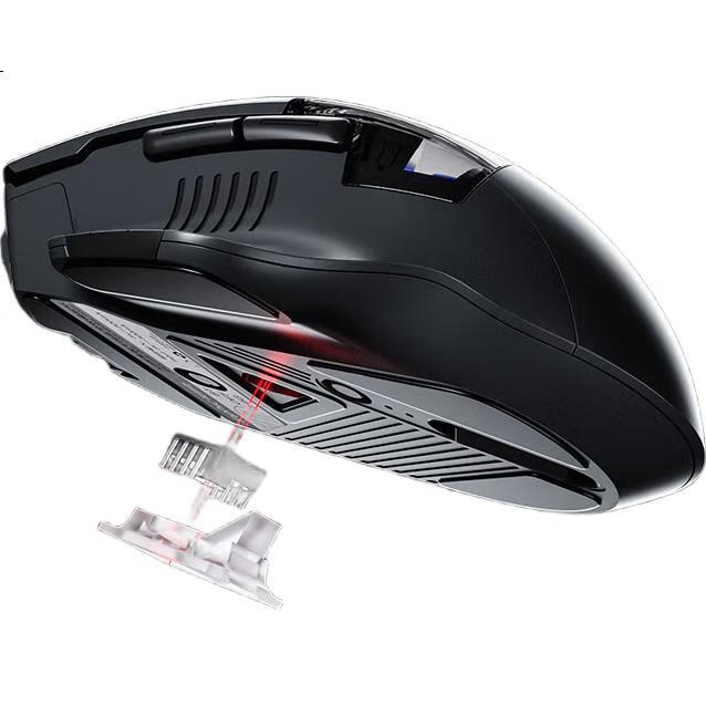 Беспроводная игровая мышь INPHIC A9 Explorer Edition V2, проводная/Bluetooth, RGB, 12000 DPI, белая