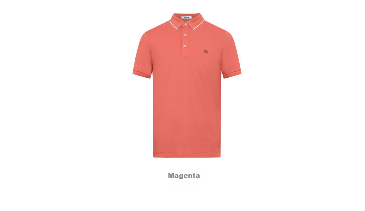 DIKENI [Closet Fashion Single Item King] Skin-Friendly Taiji Cotton Summer Classic Versatile Short-Sleeve Polo Shirt 15