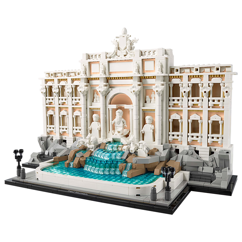 LEGO Building Series 21062 Roman Fountain, Toy for Boys And Girls, Birthday Gift, Home Decor Ornament