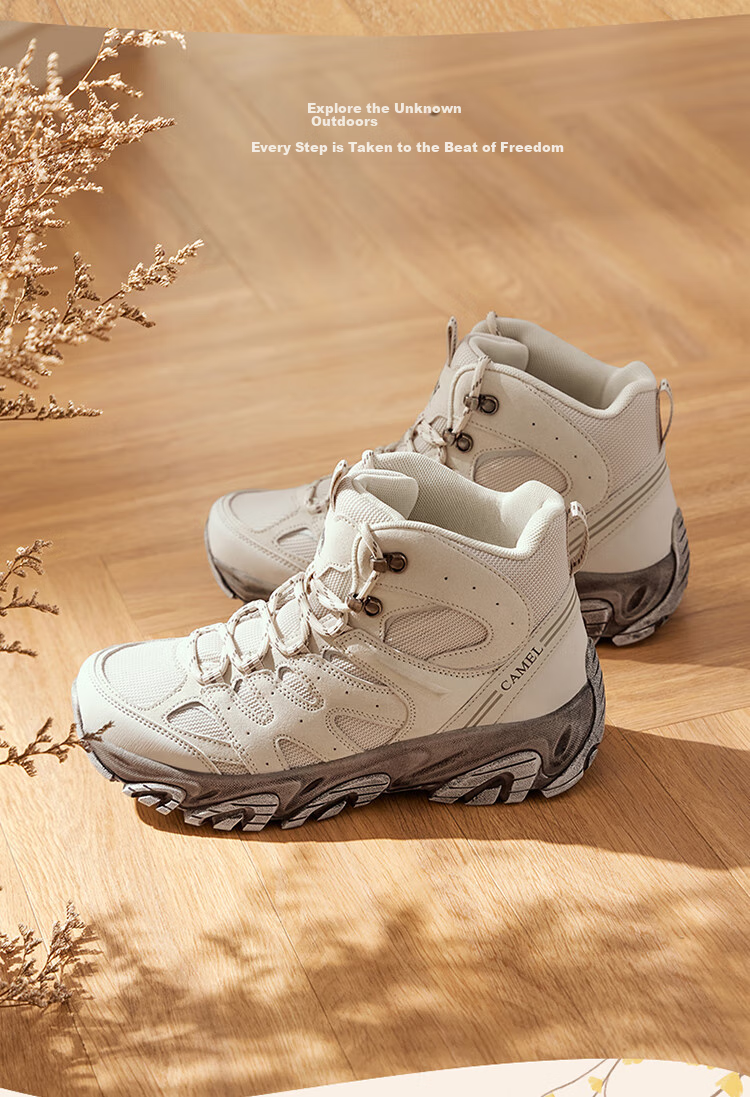 CAMEL Victory Hiking Shoes, Breathable Outdoor Sports Shoes for Men And Women, Waterproof Non-Slip Trekking Shoes F14C693646 33