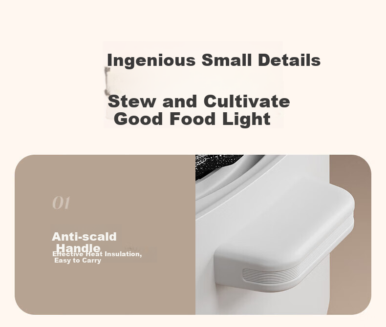OIDIRE (Oudian) Micro-Pressure Rice Cooker, High-Pressure Electric Pressure Cooker, Dual Intelligent Modes for High And Low Pressure, Stainless Steel 3L | Non-Coated (Stainless Steel Inner Pot) · Cloud Soft White 31