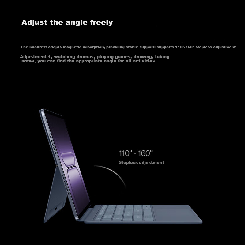 Клавиатура Yijia Tablet 2 Pro Smart Touch Keyboard, синяя