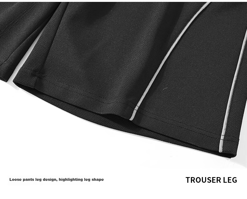 Huili Shorts, Summer Men's Breathable Thin Five-Point Pants, Loose Curved Knife Shorts, Casual Sports Trousers for Men, Black, XL 17
