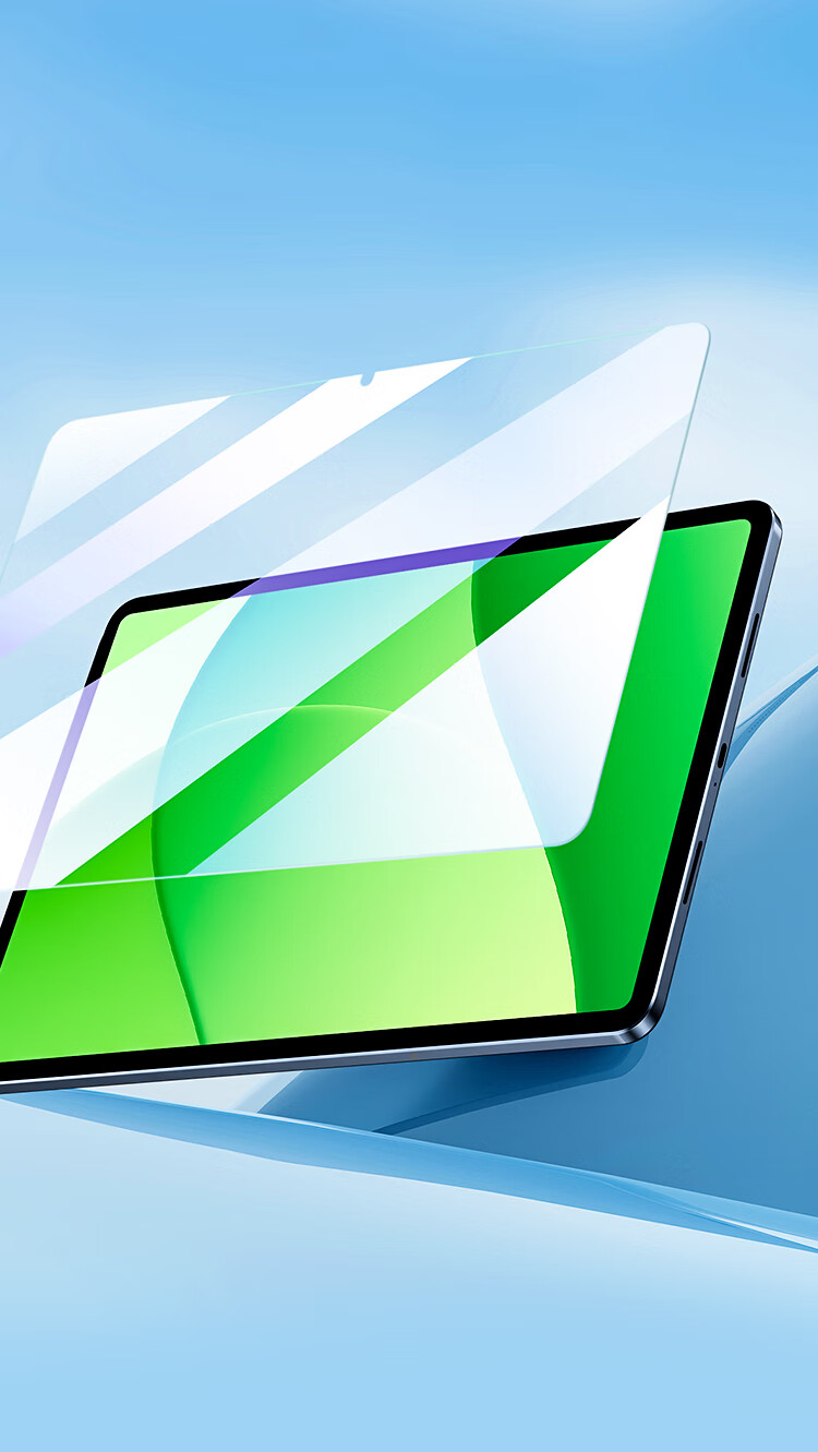 BIAZE Tempered Glass Screen Protector for 2025 OPPO Pad SE, 11-Inch OPPO Tablet Protective Film, Scratch-Resistant Full Coverage, PM248-Blue Light 4