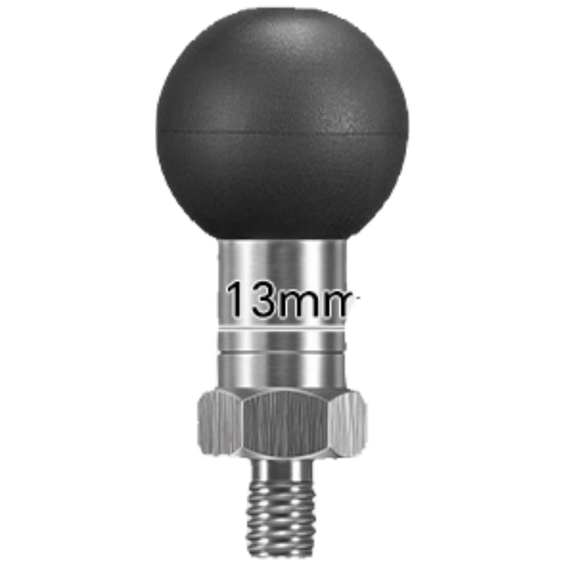 FANAUE Motorcycle Phone Holder Rearview Mirror Ball Head Screw Base Extension 17mm Adapter M6 M8 M10 Ball Head M6(17)