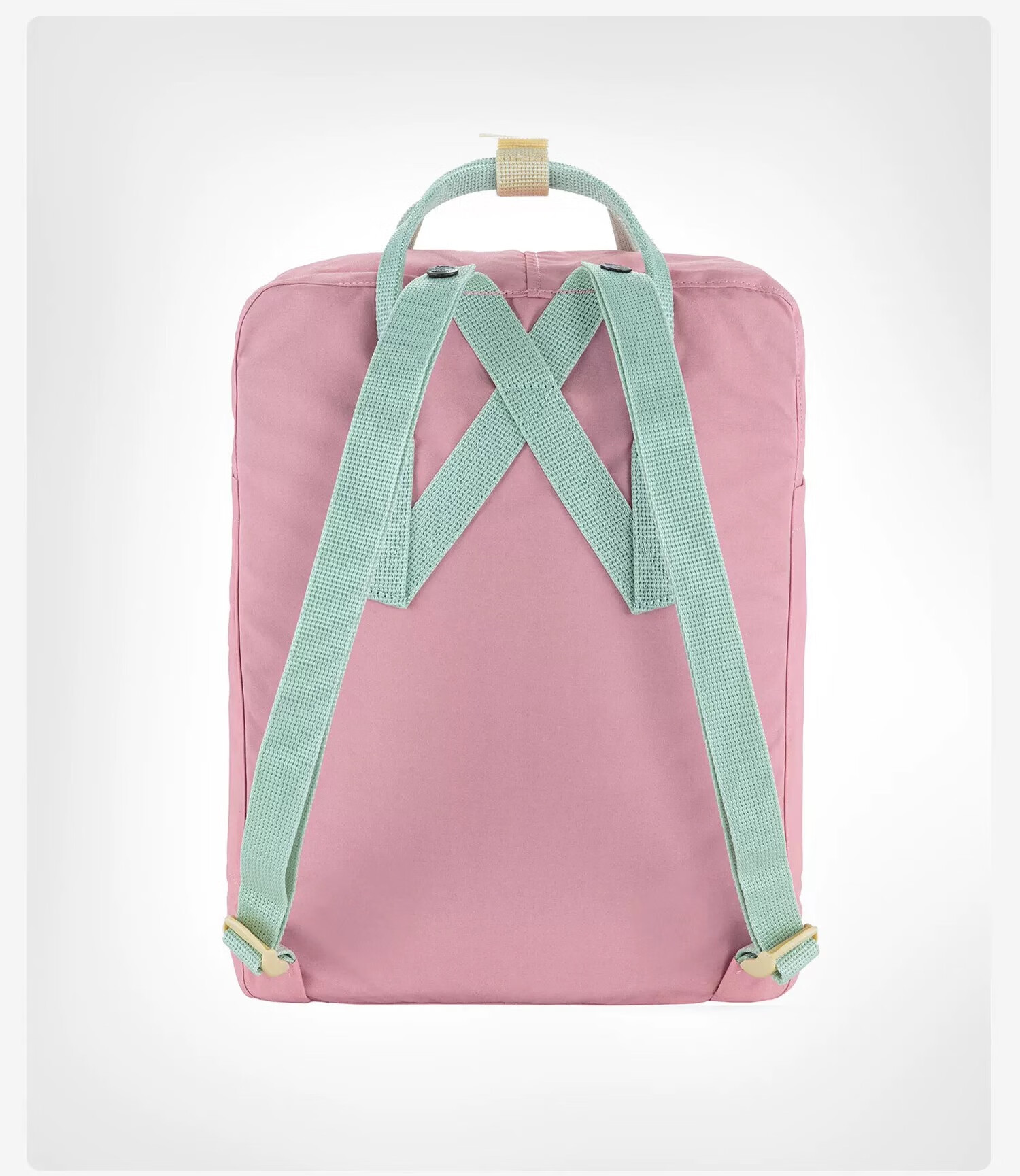 Fjällräven Kånken Backpack Large Capacity 16L 23200334-312-600 Pink/Mint Green 11