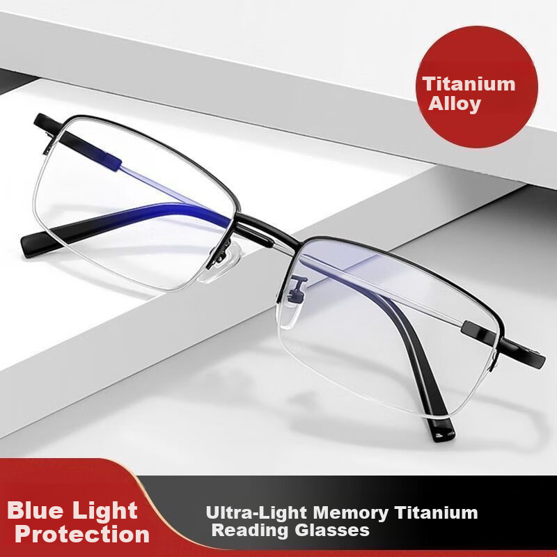 Mumujian High-Definition Reading Glasses for Middle-Aged And Elderly, Anti-Blue Light, Bifocal for Men And Women, Multi-Focal Automatic Zoom High-Definition Reading Glasses