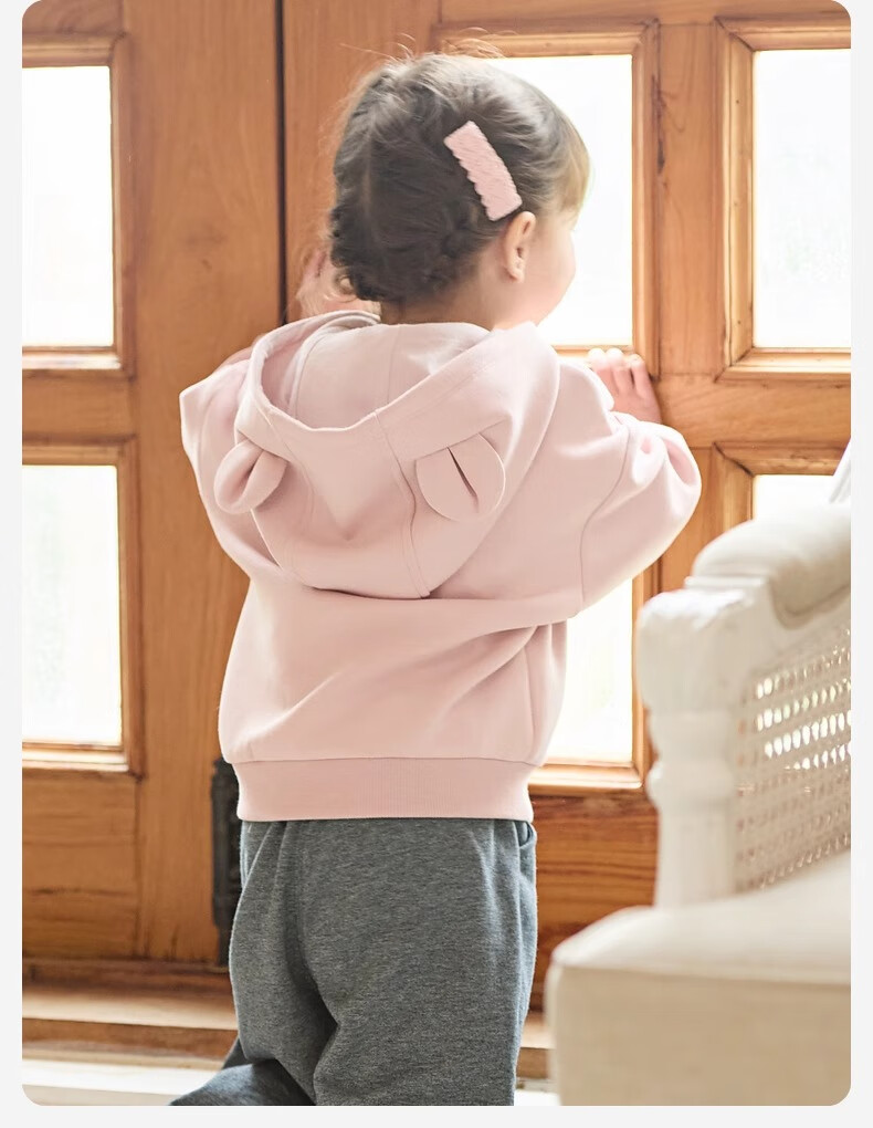 DAVE & BELLA Kids Knitted Cardigan Autumn Girls Boys Casual Cute Long Sleeve Hoodie 13