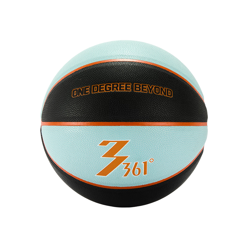 361° Basketball No.7 Adult Indoor and Outdoor Universal PU Anti-Slip Wear-Resistant Youth Competition Standard Size 7 Ball Black Blue