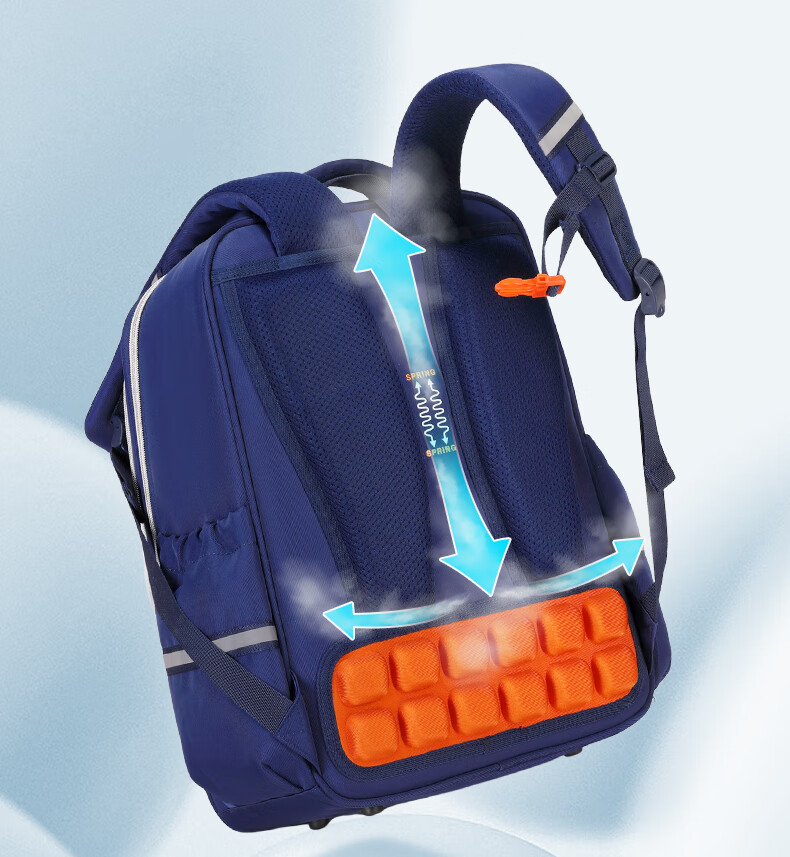 COOLBABY Primary School Backpack Kids Ergonomic Lightweight Boys Girls Grades 1-6 High Capacity Stylish Double Shoulder Bag 4