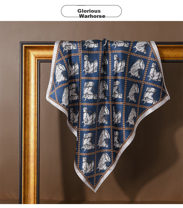Hangsilu Mulberry Silk Neck Warmer, Men's Satin Business Casual Scarf, Birthday Gift for Husband Or Boyfriend, High-End Present 7