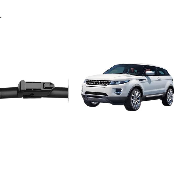 Комплект дворников Goodyear для Land Rover Range Rover Evoque 2011-2018, 24/21 дюйма, бескаркасные, резиновые