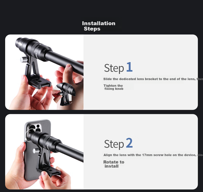 NEEWER Phone Lens, 16mm Macro Probe, Suitable for 17mm Threaded Back Plate Mount, IPhone 18 Pro Max, Rabbit Cage Accessories, for Long-Distance Shooting, Insects And Plants Close-Ups, Photography 11