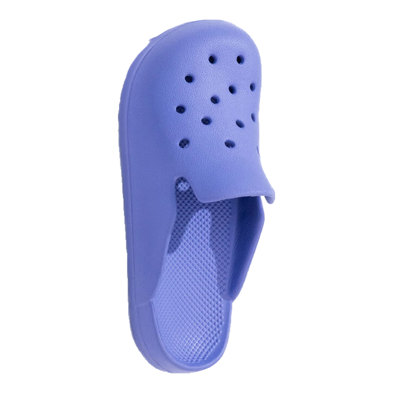 Home Story × Jingdong Co-Branded EVA Odor-Resistant Ultra-Soft Perforated Slippers for Children, Deep Purple, Size 29-30