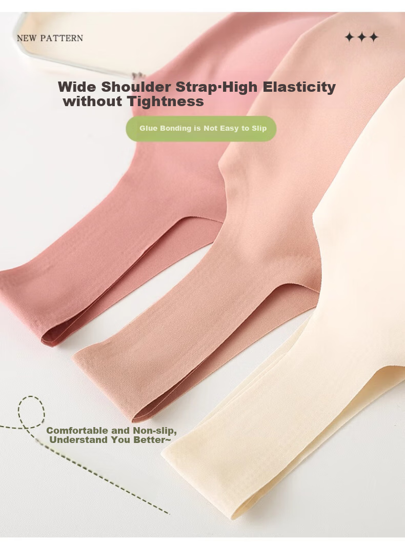 GUJIN Ice Silk Seamless Tank Top for Women with Built-In Bra Pads, Spring Thin New Style for Outer Wear, White XL 8