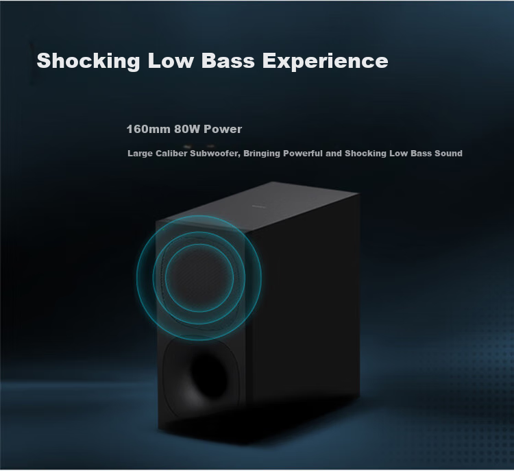 SONY HT-S400, 2.1 Channel, Dolby Audio, High-Power Independent Subwoofer, Home Theater, Soundbar, TV Speaker 1