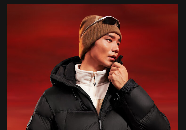 Camel Volcano PRO Goose Down Jacket Dilireba Same Style Unisex Thickened Hooded Down Coat M35CR07101 24