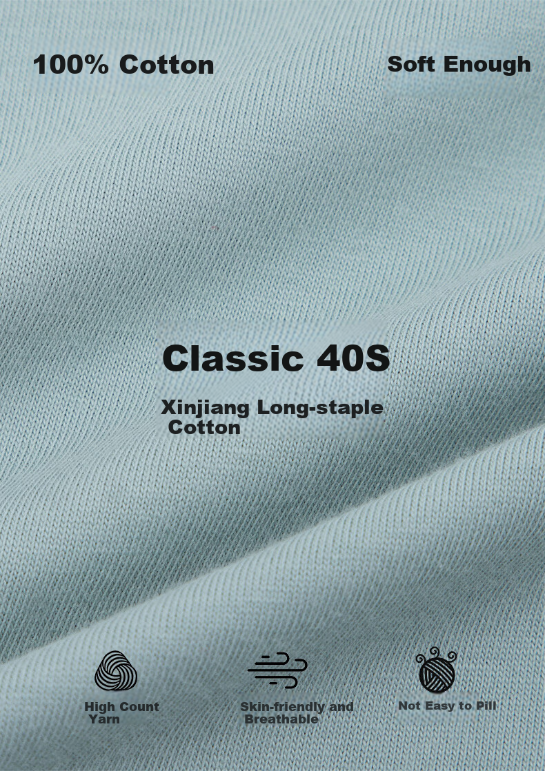 MiiOW Children's Pajamas for Boys, Summer Pure Cotton Sleepwear for Older Kids, Three-Quarter Sleeve Home Wear Set, Light Blue, Size 170 3