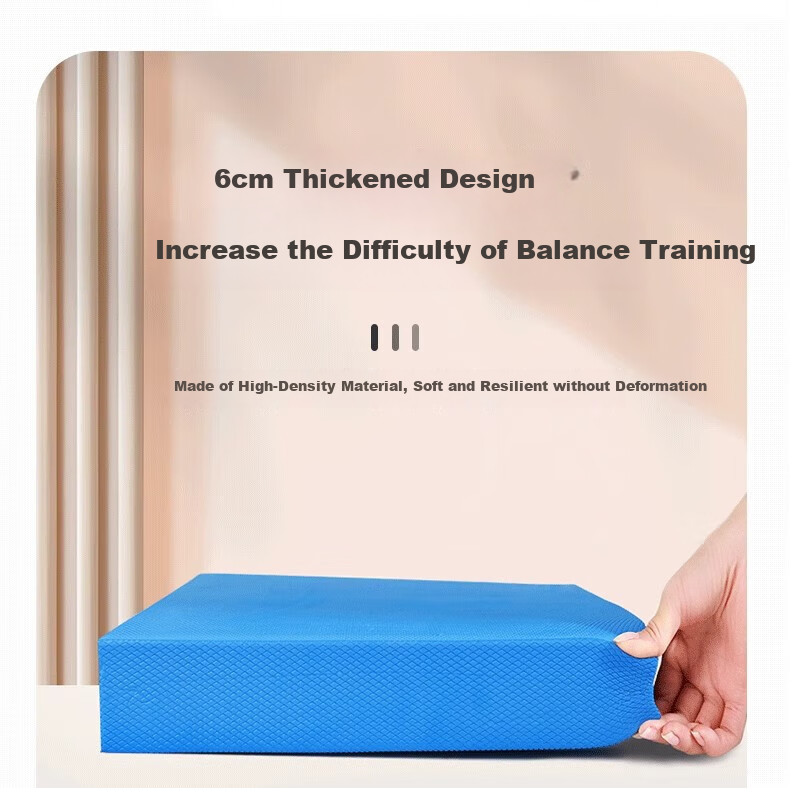 JOINFIT Balance Soft Step Core Training Balance Stabilizing Ankle Training Yoga Mat, Blue, J.B.001C-J 9