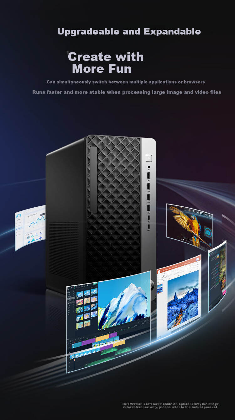 HP Zhan99 High-Performance Desktop Computer (Ultra5 225, 16GB RAM, 1TB Storage) 23.8-Inch Eye-Protecting Large Screen for Business Office And Educational Learning 6