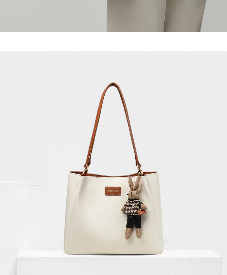 Aiqinghai Women's Handbag, Cowhide Leather Large Capacity Underarm Tote Bag, Luxury Brand Birthday Mother's Day Gift, Practical Present for Mom 4