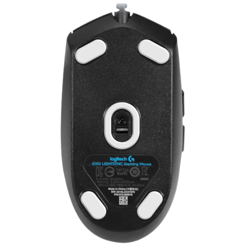 Huoxi Compatible with Logitech G102 Foot Pads, G102 Second Generation Foot Pads, Logitech G102 First Generation Wired Mouse Foot Pads, ICE Arc Ice Version Foot Pads, E-Sports Gaming Smooth Wear-Resistant Foot Pads
