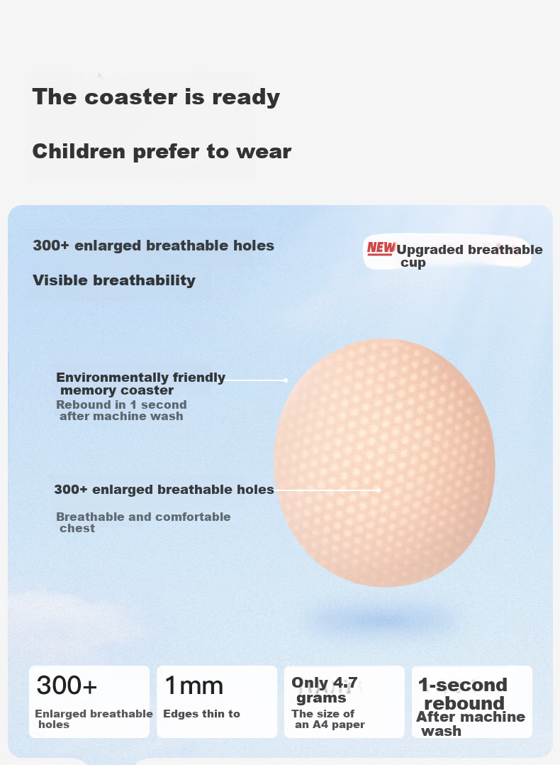 Likeuu Girls' Underwear by Ubras - Adolescent Student Development Children's Underwear with Posture Correction and Skin-Friendly Fabric 15