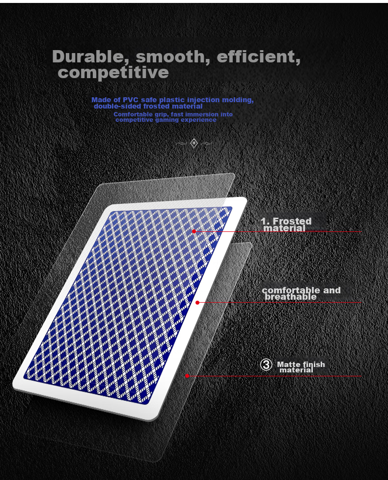 Bee Xiaomifeng Suohua Guandan Dou Dizhu Playing Cards, Plastic Bridge Cards, Narrow Cards, Waterproof And Durable, Imported, Red 5