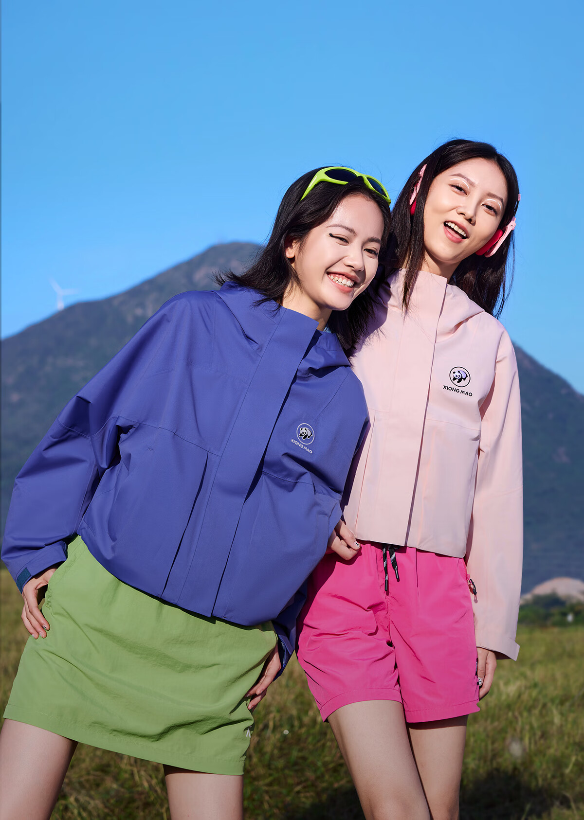 CAMEL Panda Single-Layer Short Outdoor Jacket Women's 2025 New Windproof Waterproof Casual Coat 2XL 11