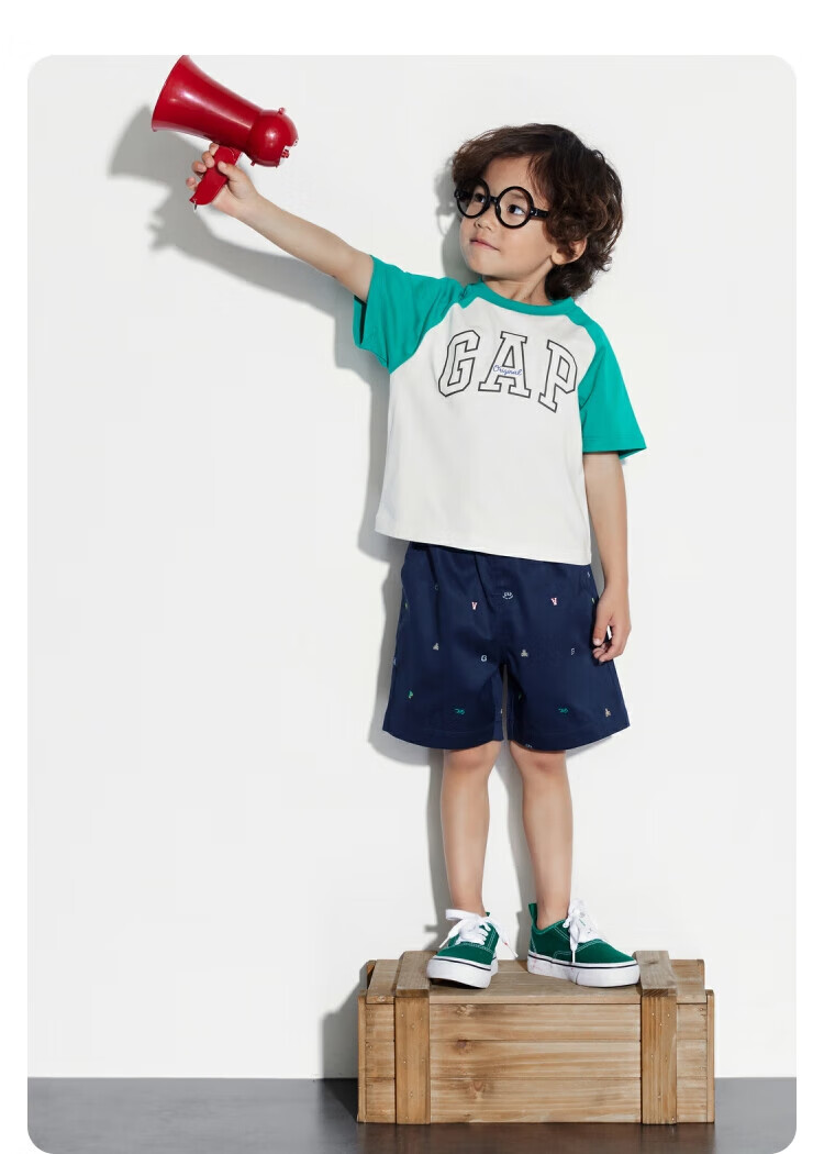 GAP Kids Unisex Summer Cotton Short Sleeve T-Shirt 838371 28