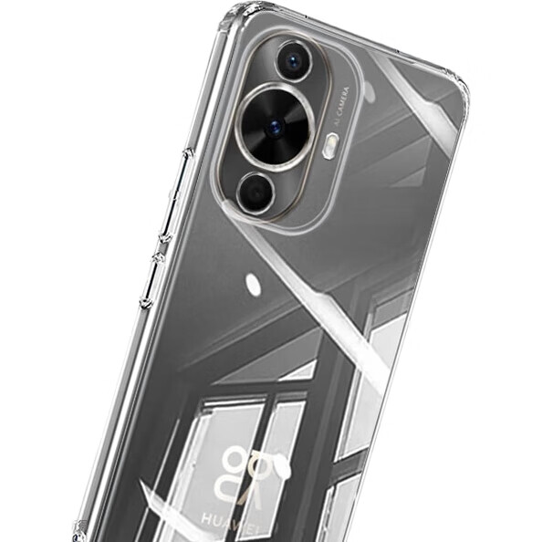 Прозрачный силиконовый чехол KOOLIFE для Huawei Nova 11 / Nova 12, защита объектива, тонкий, приятный на ощупь, противоскользящий