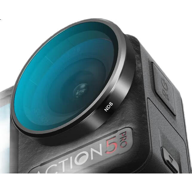 Комплект фильтров REYGEAK для DJI Action 5 Pro 4 3, Защита от УФ, CPL поляризующий объектив, мягкий ND16 нейтральный фильтр