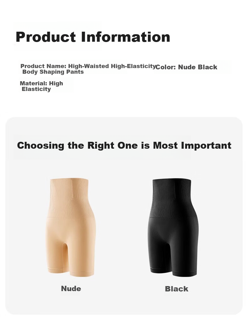 FitonTon Ultra-High Waist Tummy Control Pants, Postpartum High-Waist Butt-Lifting Underwear, Shaping Body-Shaping Pants, Stomach-Reducing Lifting Pants for Wome 9