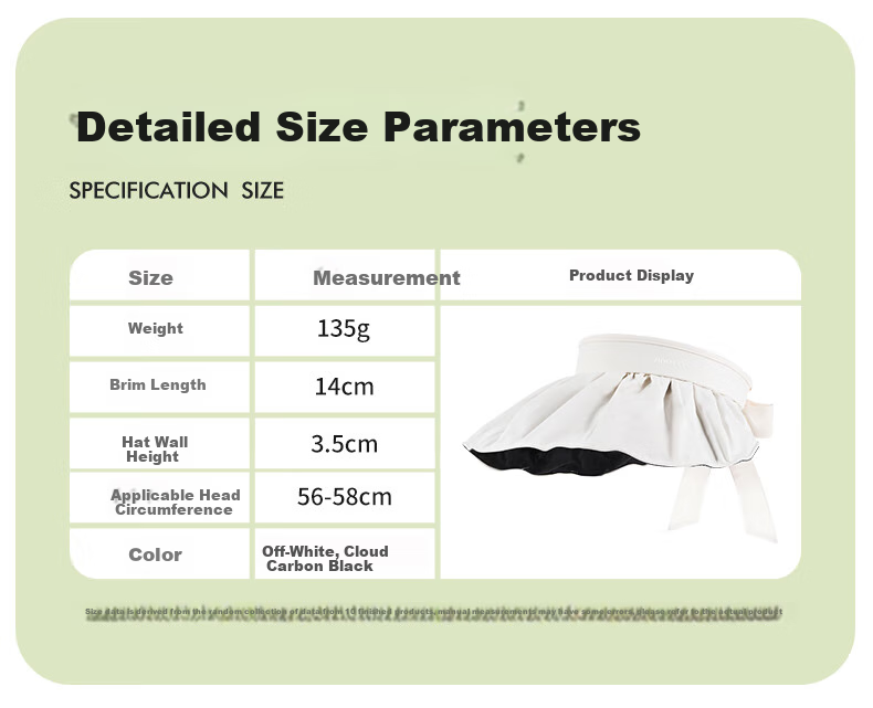 MOERCIAN Sun Protection Hat, Shell Sun Visor Cap, 2025 New Summer Outdoor Black Gel Foldable UV-Resistant Sun Hat for Wome 11