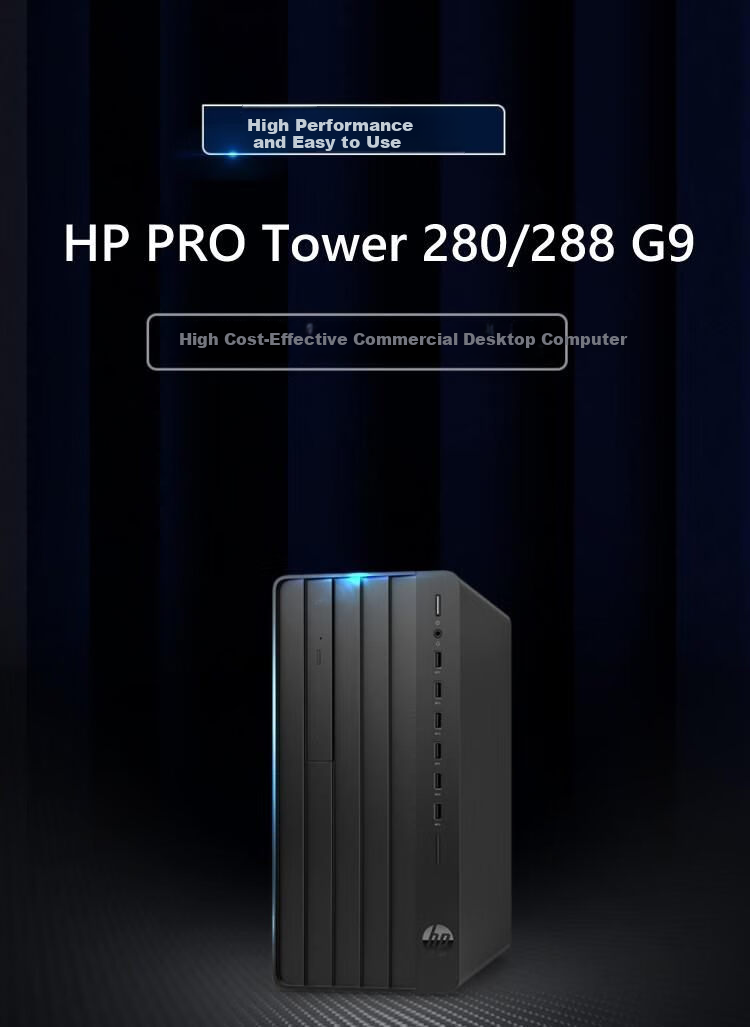 HP Desktop Computer 288G9 E Commercial Office High-Performance Desktop PC (I7-14700, 32GB RAM, 512GB SSD + 2TB HDD, WiFi) Customized 1