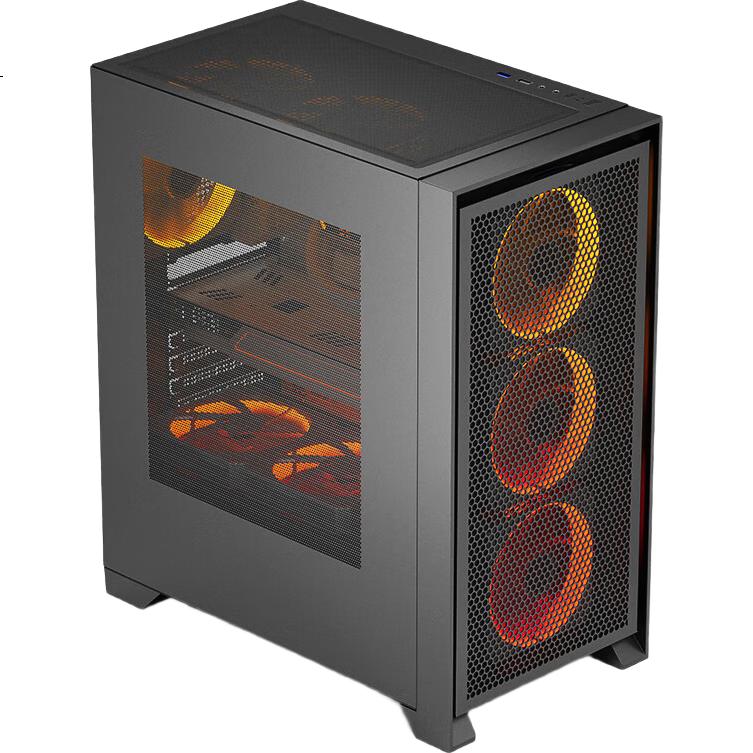 Корпус для компьютера Aigo YOGO T21 Black, ATX, черный